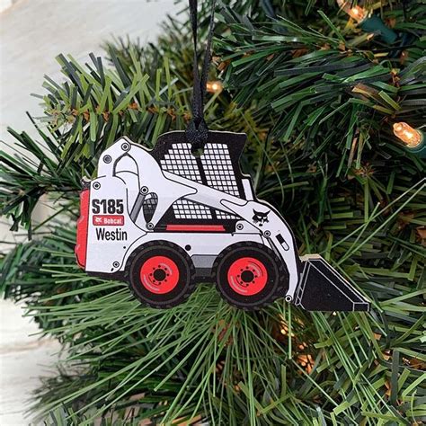 Skid Steer Christmas Ornament 